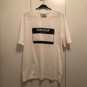 AMI embroidered T-shirt - new, never worn